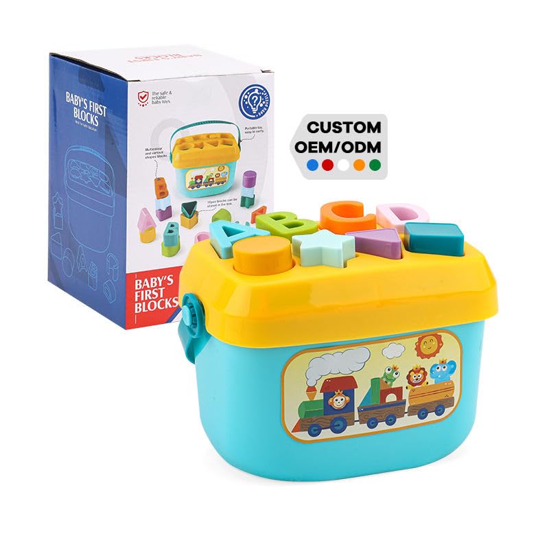 Little Fingers Shape Sorter Box with Handle - Educational Toy for Toddlers - Image 3