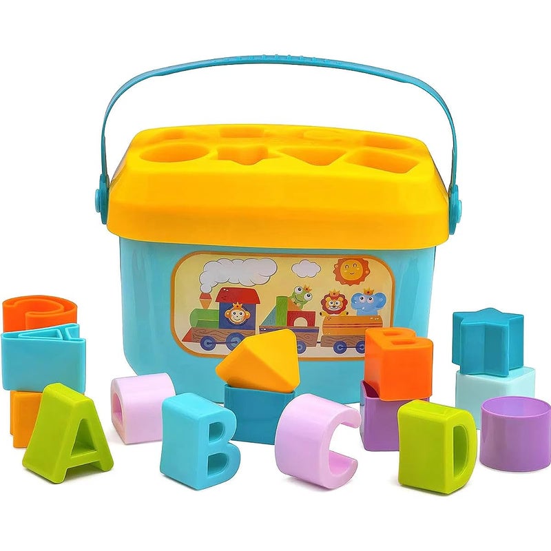Little Fingers Shape Sorter Box with Handle - Educational Toy for Toddlers - Image 5