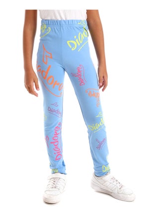 Printed Girls Cotton Leggings