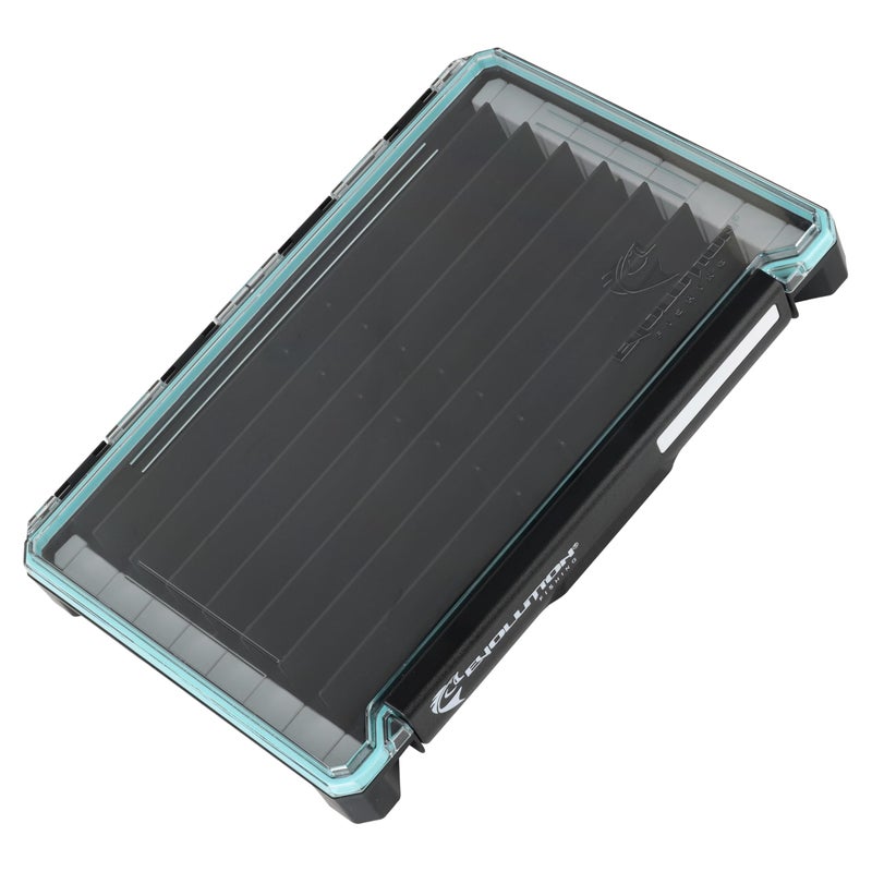 Evolution Outdoor Evolution Fishing BallistiX Twitch Tackle Tray - Waterproof, Jerkbait & Topwater Tackle Storage Box, Anti-Corrosion, One Hand Latch, Clear Lid, Lure Box - Image 1