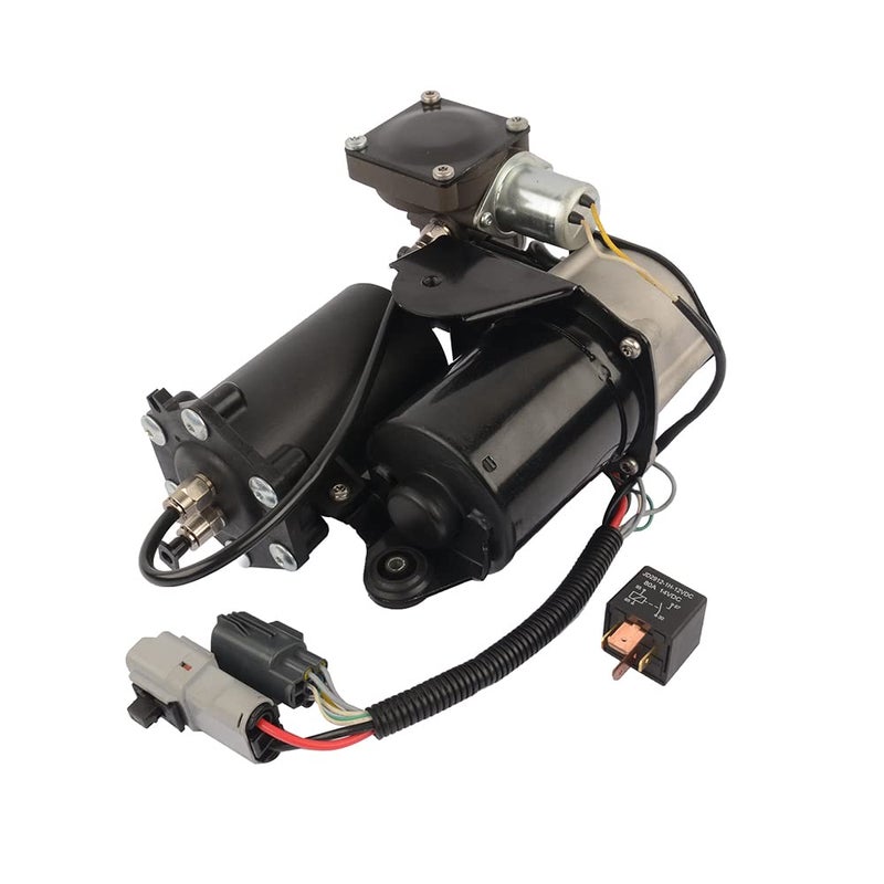 LR023964 Air Suspension Compressor Pump (Hita-chi System) Replacement for 2006-2013 Range Rover Sport LR044360 2005-2009 LR3,2010-2013 LR4 6 Pins