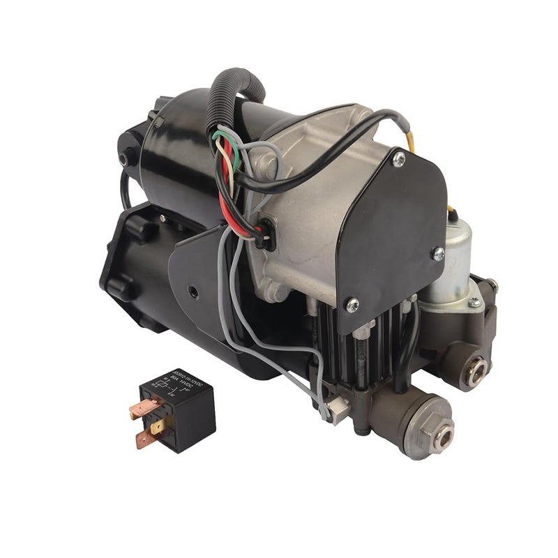 LR023964 Air Suspension Compressor Pump (Hita-chi System) Replacement for 2006-2013 Range Rover Sport LR044360 2005-2009 LR3,2010-2013 LR4 6 Pins