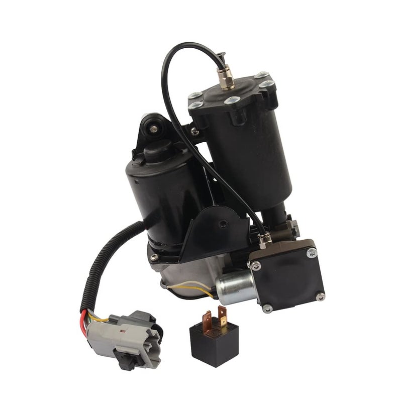 LR023964 Air Suspension Compressor Pump (Hita-chi System) Replacement for 2006-2013 Range Rover Sport LR044360 2005-2009 LR3,2010-2013 LR4 6 Pins