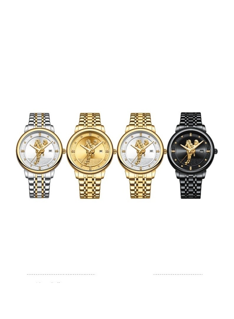 ساعة رجالية مرصعة بالألماس - Image 4