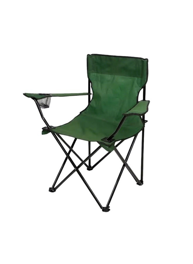 Happy Home Portable Foldable Camping Chair for Adults and Teens with Carry Bag Lightweight 3.6 lbs Heavy Duty 250 lbs Capacity Reinforced Steel Frame 600D Oxford Fabric Compact Folding Chair for Camping Beach Picnic Hiking Fishing Festivals and Outdoor Use - Image 3