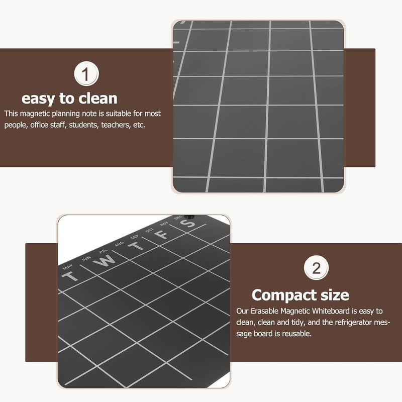 لوح ملاحظات أكريليكي متعدد الوظائف من Uonlytech، مقاس 12x16 بوصة، للاستخدام الأسبوعي في المكتب أو المدرسة - Image 3