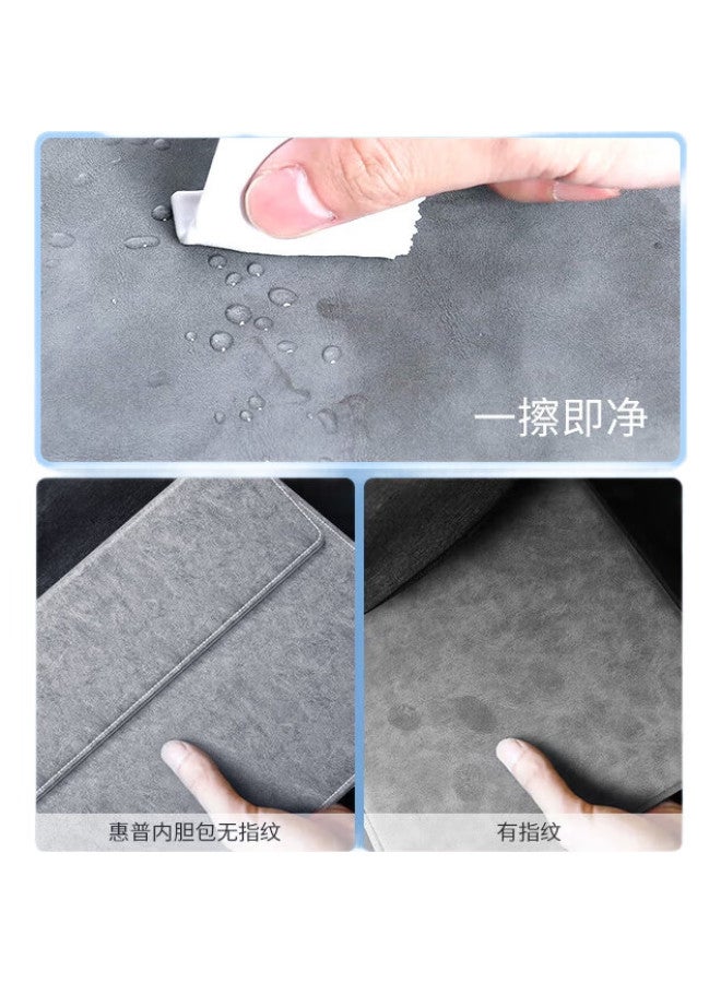 HP Laptop Sleeve, Protective Cover, Comfortable Fleece Lining, Dustproof And Waterproof, Suitable For Laptops Up To 14 Inches, Shock-Absorbing, Slim, Simple Storage Bag - Image 1