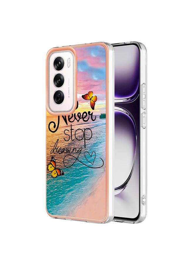 اس-توب جراب لهاتف OPPO Reno12 Global Electricated IMD TPU - Image 1