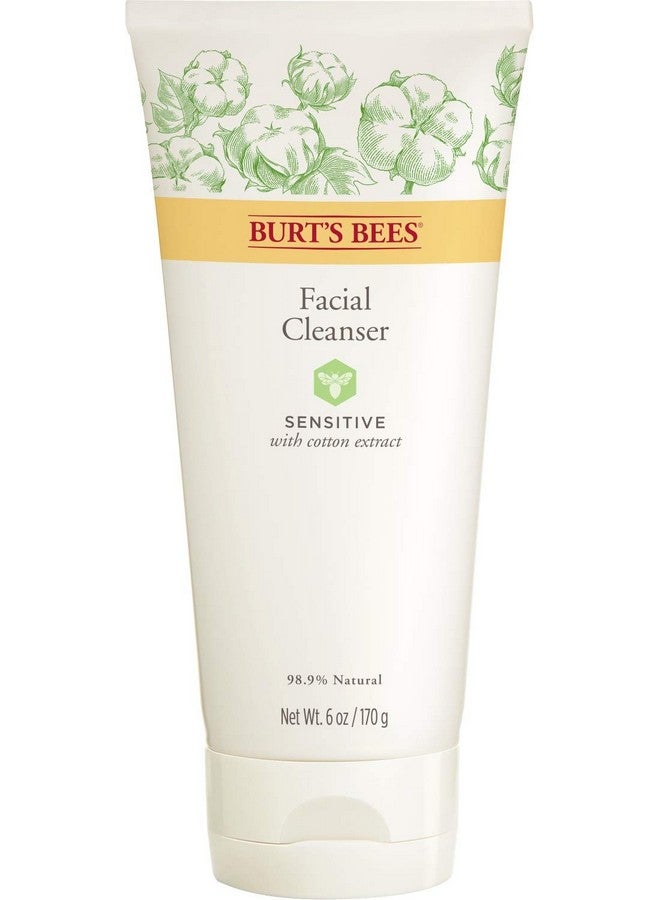 بيرتس بيز منظف الوجه من بيرتس بيز للبشرة الحساسة، 6 أونصة.