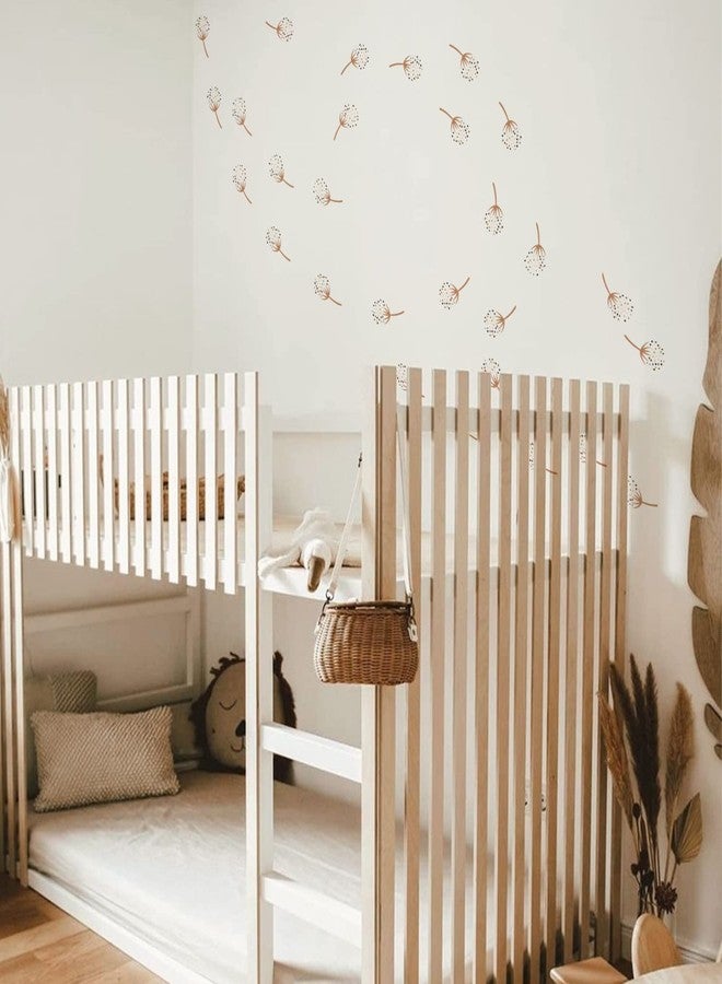 Alwayspon 36Pcs Dandelion Boho Art Wall Decals, Peel and Stick Wall Stickers for Living Nursery Room Bedroom Wall Decor - Image 4
