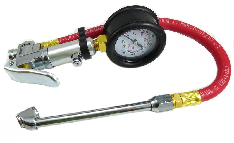 Dynamic Power 6-Inch Heavy-Duty Dual-Foot Chuck | Precision-Calibrated for High-Pressure 140 PSI Performance | DP-TG-4 - Image 1