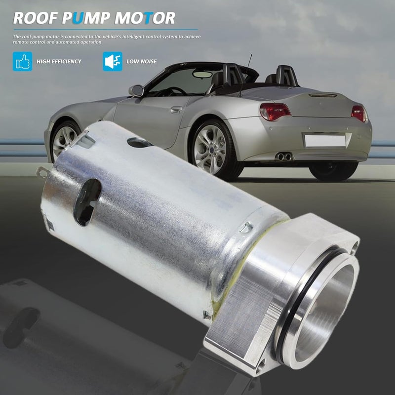 54347193448 Roof Pump Motor with Bracket 2002-2008 for BMW Z4 E85 E85 Convertible 2.0i 2.5i 2.5si 3.0i 3.0si M3.2 Peat# 54347193448 54347119633 54347190715 54347421753 - Image 2