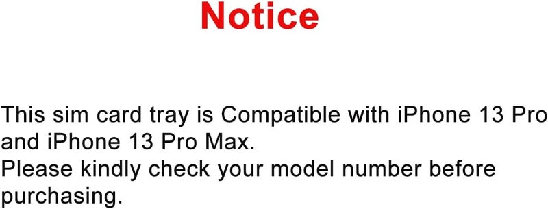 Perzework حامل فتحة بطاقة SIM بديل لجهاز iPhone 13 Pro و iPhone 13 Pro Max (فضي) مع حلقة مطاطية مقاومة للماء ودبوس إخراج (نسخة شريحة واحدة) - Image 4