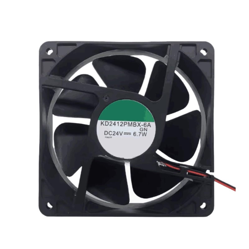 120mm 12038 24V 6.7W Cooling Fan High Airflow PC Case Cooling - Image 2