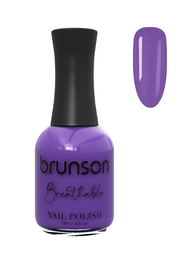brunson Breathable Nail Polish Halal nail polish Wudu friendly Quick-Dry Vegan long lasting but easy peel off   18ml BH140