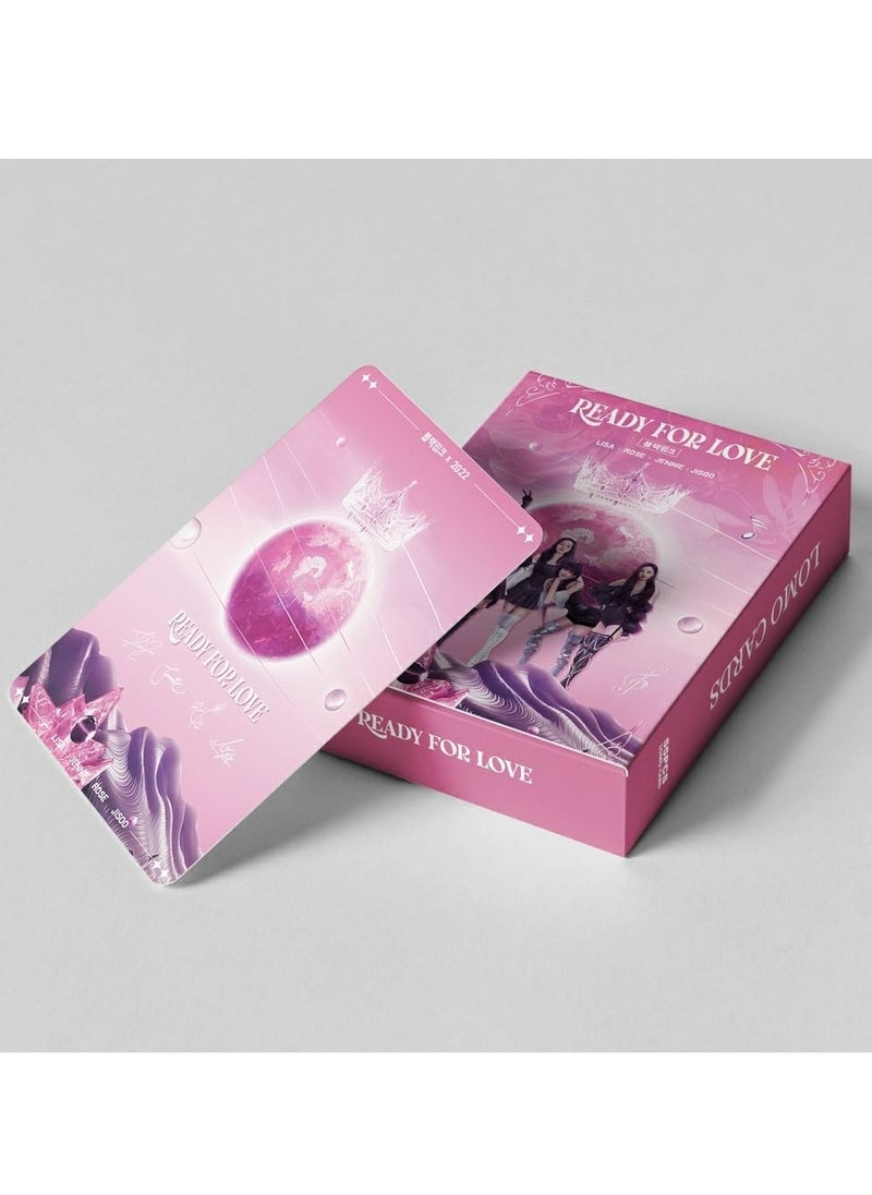 SKYLO 55-Piece Blackpink X Pubg Mobile - Ready For Love Lomo Cards  - Image 5