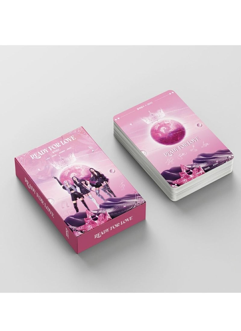 SKYLO 55-Piece Blackpink X Pubg Mobile - Ready For Love Lomo Cards  - Image 4