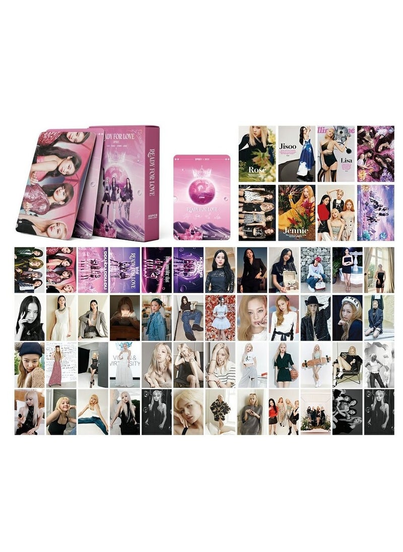 SKYLO 55-Piece Blackpink X Pubg Mobile - Ready For Love Lomo Cards  - Image 1