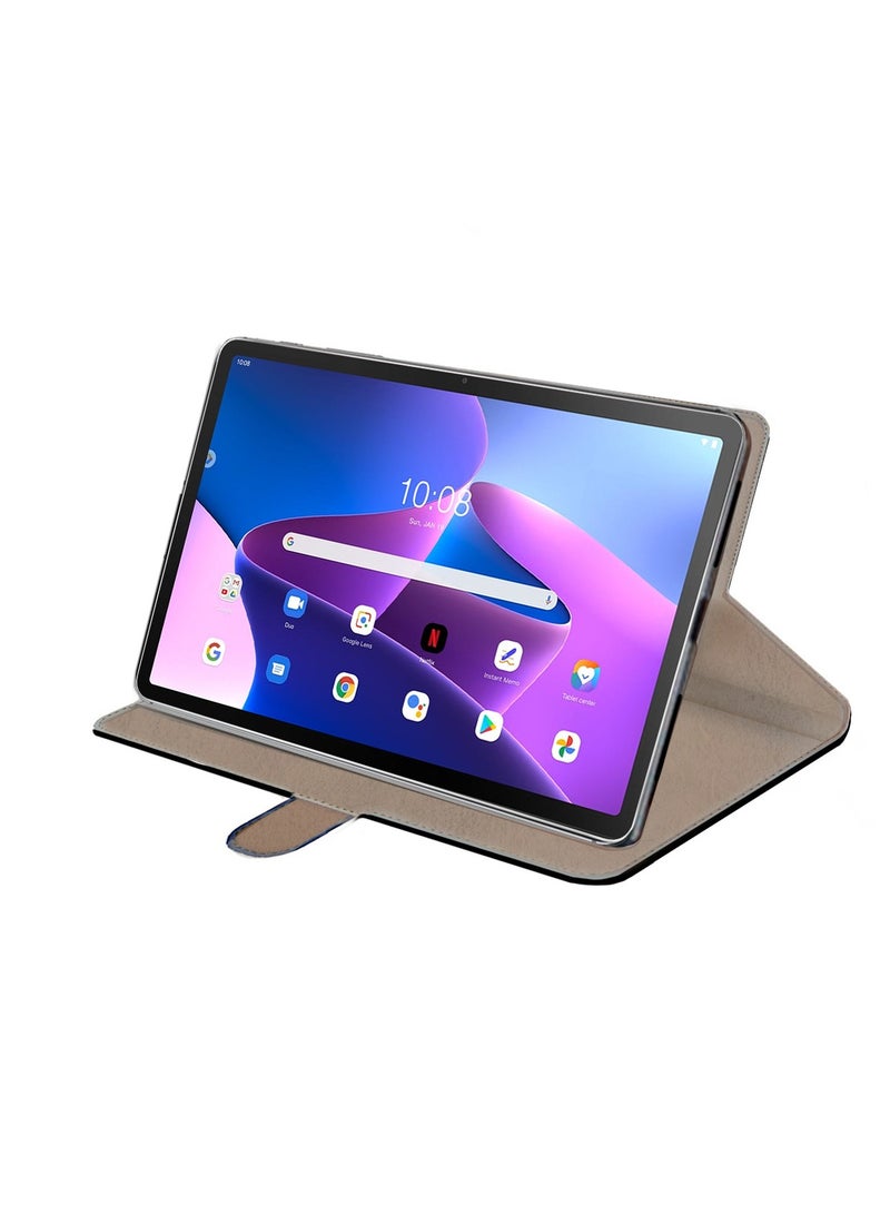 Wtech PU Leather Flip Case Cover For Lenovo Tab P11 Generation 2 4G 2022 Dark Brown - Image 4