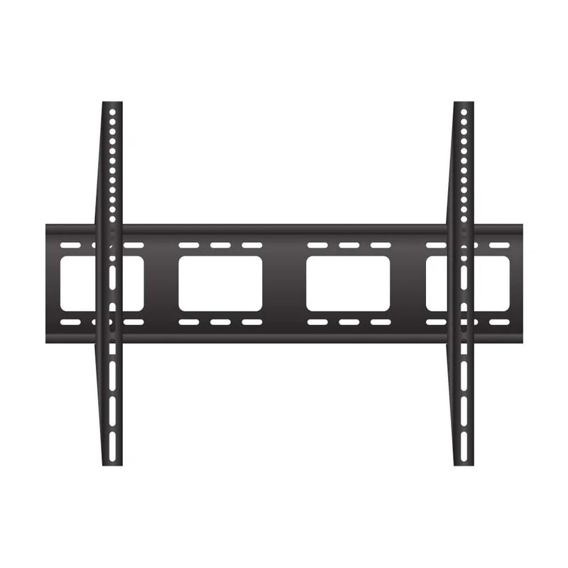 بيتيك حامل تلفاز ثابت لشاشات التلفاز المسطحة من 55 إلى 120 بوصة بقدرة تحمل تصل إلى 150 كجم / 330 رطل، ومعايير VESA ما يصل إلى 1100x600، تصميم ضخم وقوي، أسود - TF-100F - Image 1