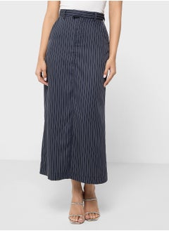 ELLA Pinstripe Skirt  - Image 2