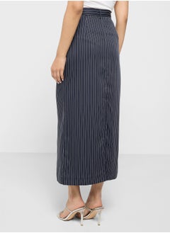 ELLA Pinstripe Skirt  - Image 3