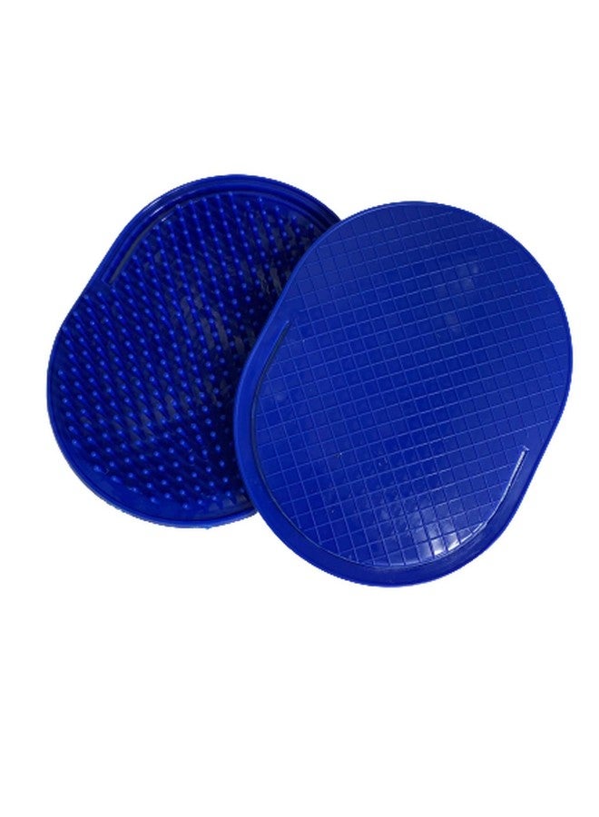 G.B.S Blue Pocket Palm Brush for Men’s, Women and Pets Grooming, Pack of 20 Blue Made in U.S.A - Image 3
