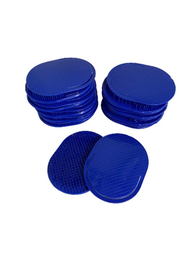 G.B.S Blue Pocket Palm Brush for Men’s, Women and Pets Grooming, Pack of 20 Blue Made in U.S.A - Image 4