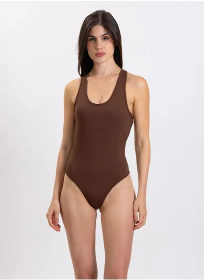 SHAPES DETAILED SOFT BODYSUIT