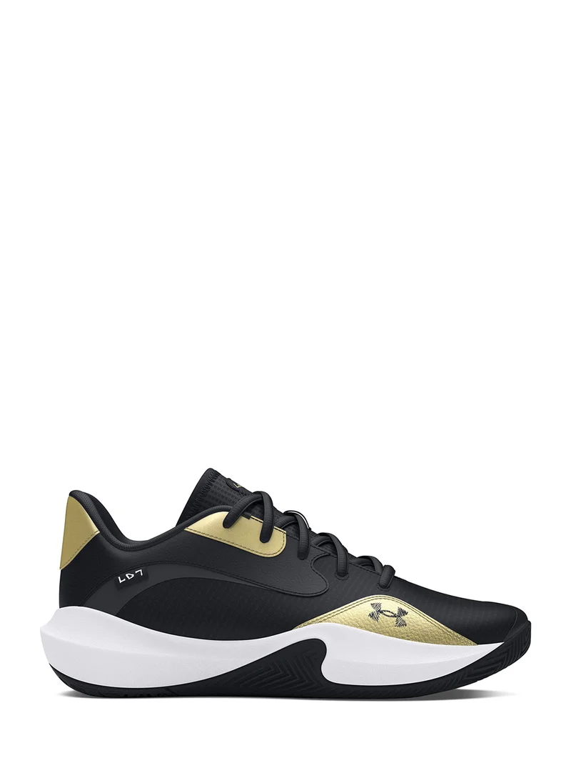 UNDER ARMOUR Unisex UA Lockdown 7 Low Basketball Shoes