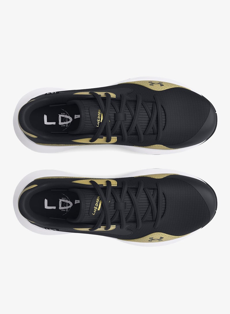 UNDER ARMOUR Unisex UA Lockdown 7 Low Basketball Shoes - Image 4