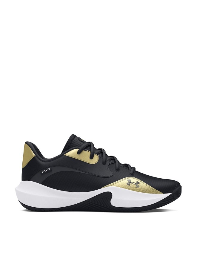 UNDER ARMOUR Unisex UA Lockdown 7 Low Basketball Shoes - Image 1