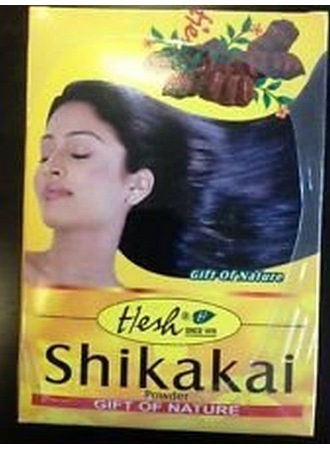 هيش مسحوق الأعشاب الطبيعية بنسبة 100% من شركة فارما، 100 جرام (3.5 أونصة) (مسحوق شيكاكاي، عبوة من 10 قطع) - Image 1