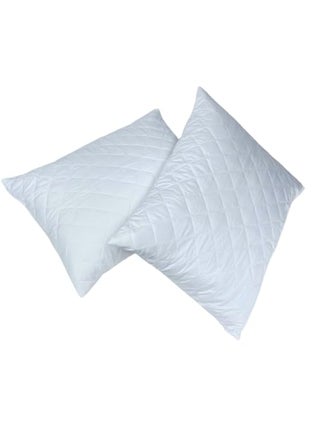 Soft Touch Quilted Pillow Cover Set of 2 Standard with Real Thread Stitching - pzsku/Z9DB1E40261E1F320DEA1Z/45/1749490786/30ea08ab-76c0-400d-a28f-5b7a42ae4143