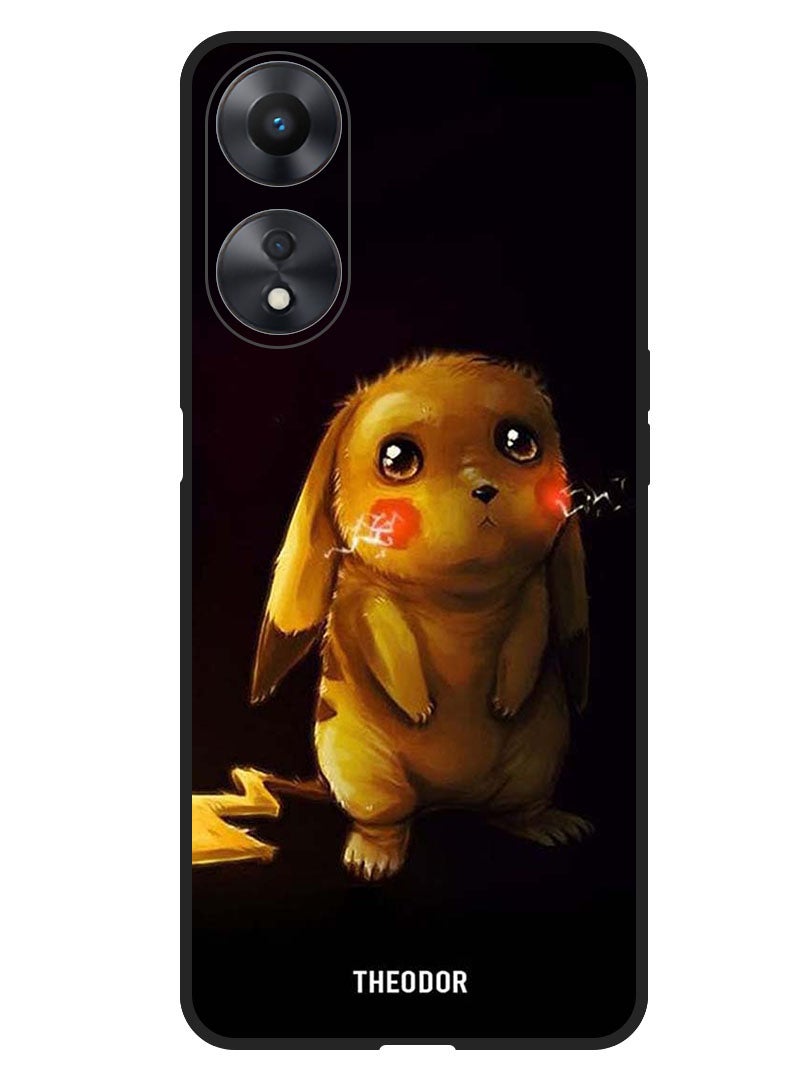 Theodor Protective Case Anti Scratch Shock Proof Bumper Cover For Oppo A1 5G Cute Yellow Cartoon - Image 1