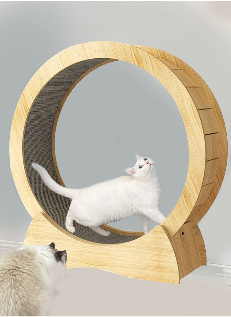 Pet Cat Treadmill Large Pet Silent Treadmill with Carpeted Runway Cat Exercise Wheel Cat Running Roller Silent Sports Fitness Large Cat Climbing Frame Cat  Wheel Kitten Toy for Indoor Cats - pzsku/Z9DB22C008BBEE414F6E6Z/45/_/1721195165/3ff0becf-d007-4e1b-9f69-a9049abcfe10