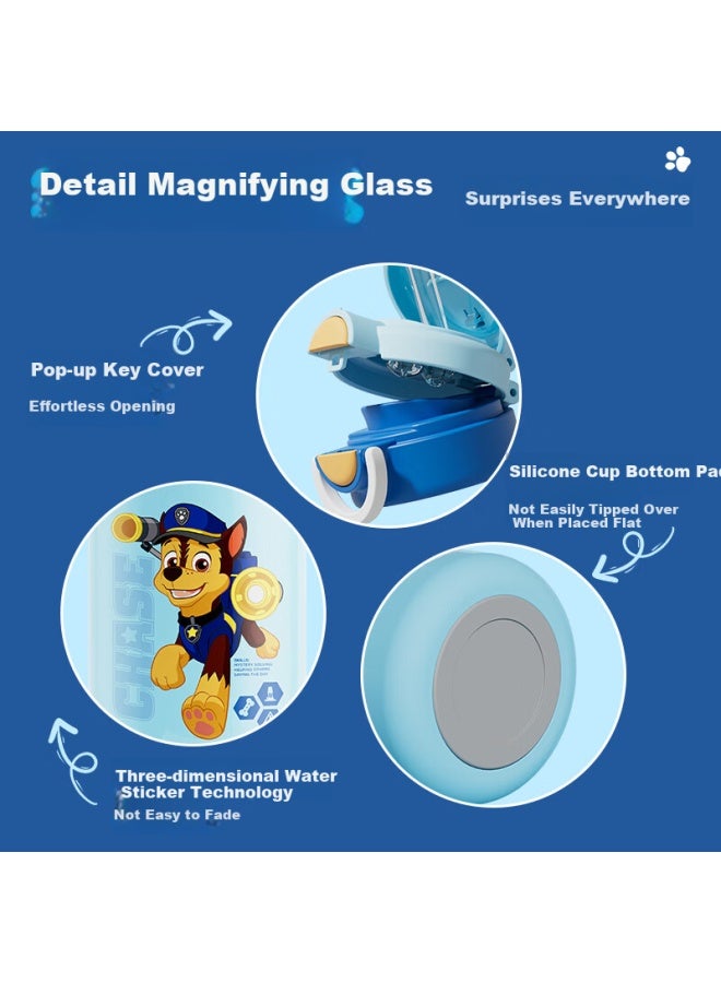 Cmsh Paw Patrol Children's Insulated Cup, Dual Drinking 316 Food Grade Water Bottle, Kindergarten Leak-proof Water Bottle, Gift Box, Mao Mao Gift - Image 4