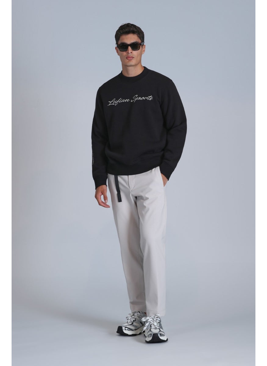 Lufian - Loved Men's Sweatshirt Off White - Image 1