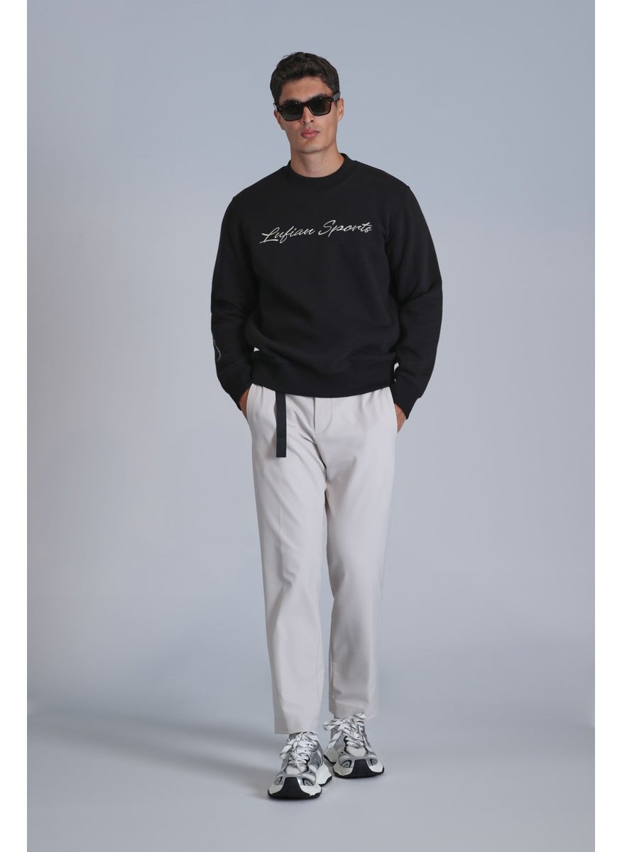 Lufian - Loved Men's Sweatshirt Off White - Image 1