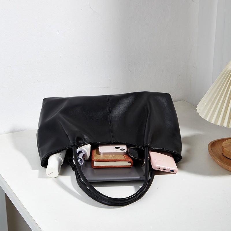 Women'S Large Capacity Tote Bag Niche Underarm Bag Fashionable Simple Commuting Shoulder Handbag Women'S Bag - Image 4