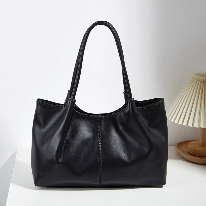 Women'S Large Capacity Tote Bag Niche Underarm Bag Fashionable Simple Commuting Shoulder Handbag Women'S Bag - Image 2