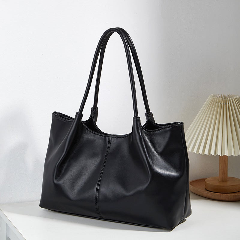 Women'S Large Capacity Tote Bag Niche Underarm Bag Fashionable Simple Commuting Shoulder Handbag Women'S Bag - Image 3