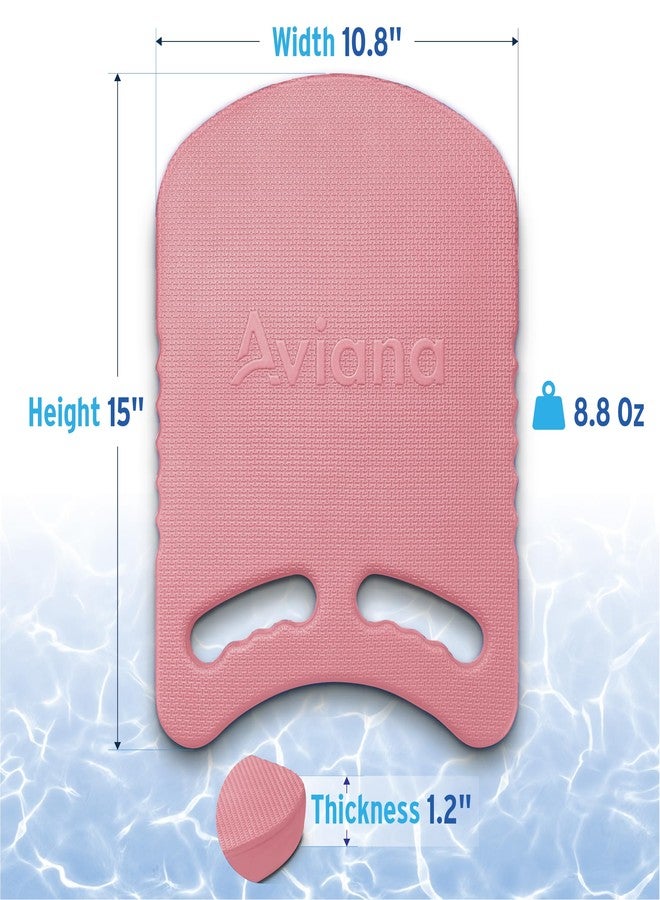 Pro Aviana Junior Kickboard Buoy for Youth Children & Toddlers Swimming Aid & Exercise Training Board for Kids to Learn to Swim in The Pool & Open Waters | EVA Material & BPA Free (Pink) - Image 4