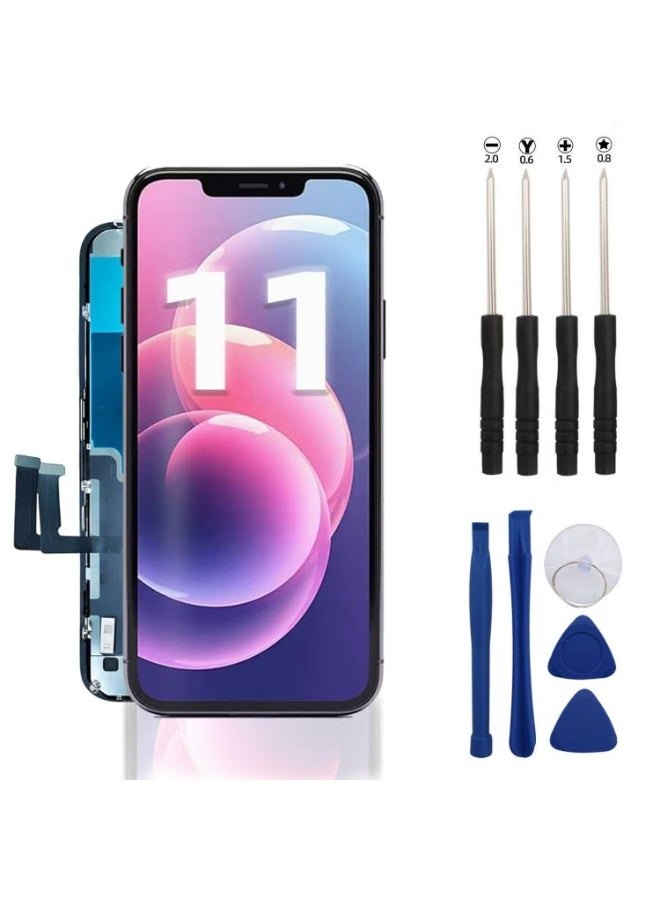 استبدال شاشة LCD لجهاز iP 11 مع مجموعة أدوات مكونة من 9 قطع - Image 1