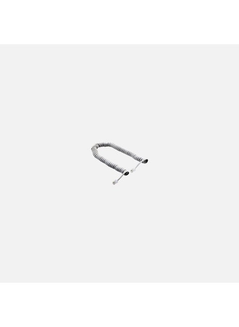 Short Spiral Telephone Handset Cable