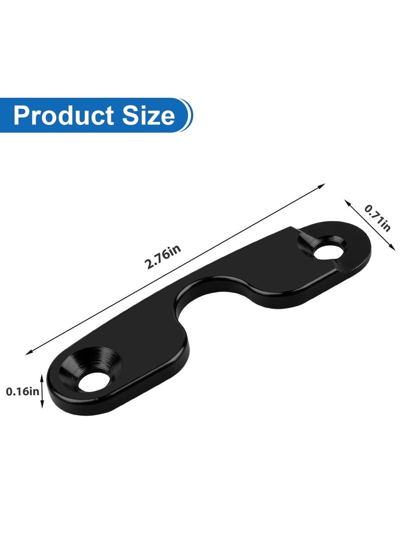 Generic 2 Pack Wrangler Sun Visor Replacement Repair Kit with Screws Wrench, Included Portable Mounting Clips Accessories, Suitable for Jeep Wrangler JK 2018/Wrangler 2018-2022/Gladiator 2020-2022  - Image 2