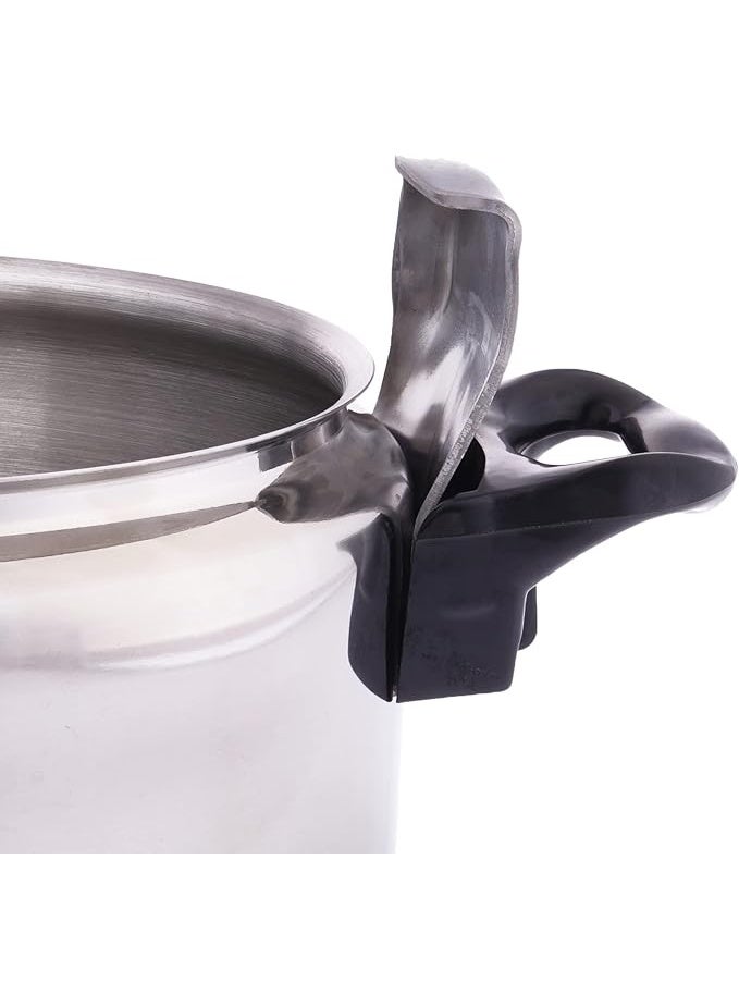 السيف  قدر ضغط تقليدي من الفولاذ المقاوم للصدأ من شركة السيف، سعة 9 لترات، لون: فولاذ مقاوم للصدأ، موديل: K96009 - Image 4