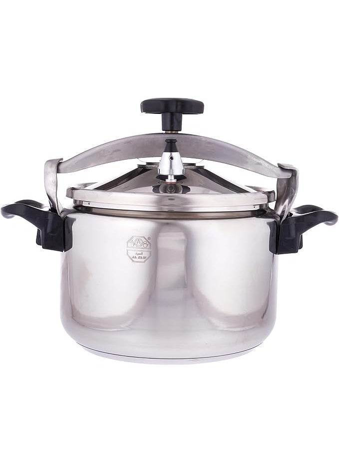 السيف  قدر ضغط تقليدي من الفولاذ المقاوم للصدأ من شركة السيف، سعة 9 لترات، لون: فولاذ مقاوم للصدأ، موديل: K96009 - Image 2