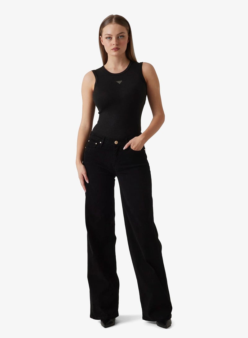 GUESS Sleeveless Michela Embellishment Top - Image 3