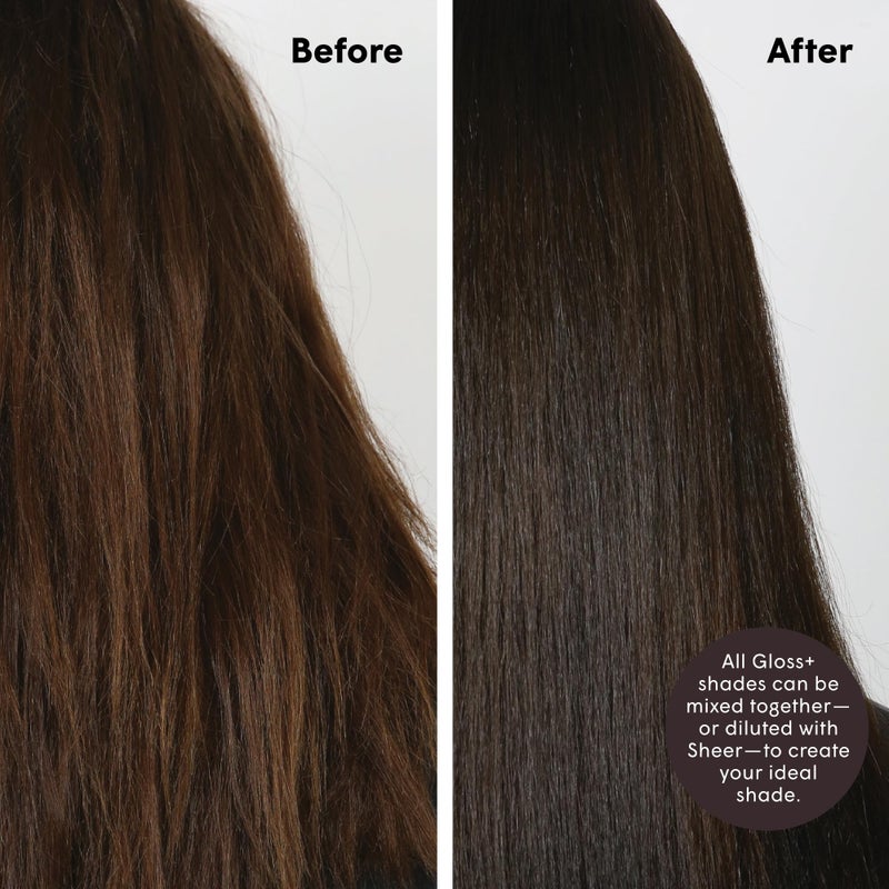 dpHUE Gloss+، بني داكن - 6.5 أونصة (8-12 تطبيق) - لون شعر شبه دائم وبلسم - يدوم حتى ثمانية غسلات - خالي من البارابين وSLS وSLES - نباتي، معتمد من Leaping Bunny - Image 3